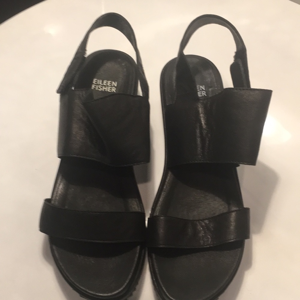 Eileen Fisher Platform Sandals